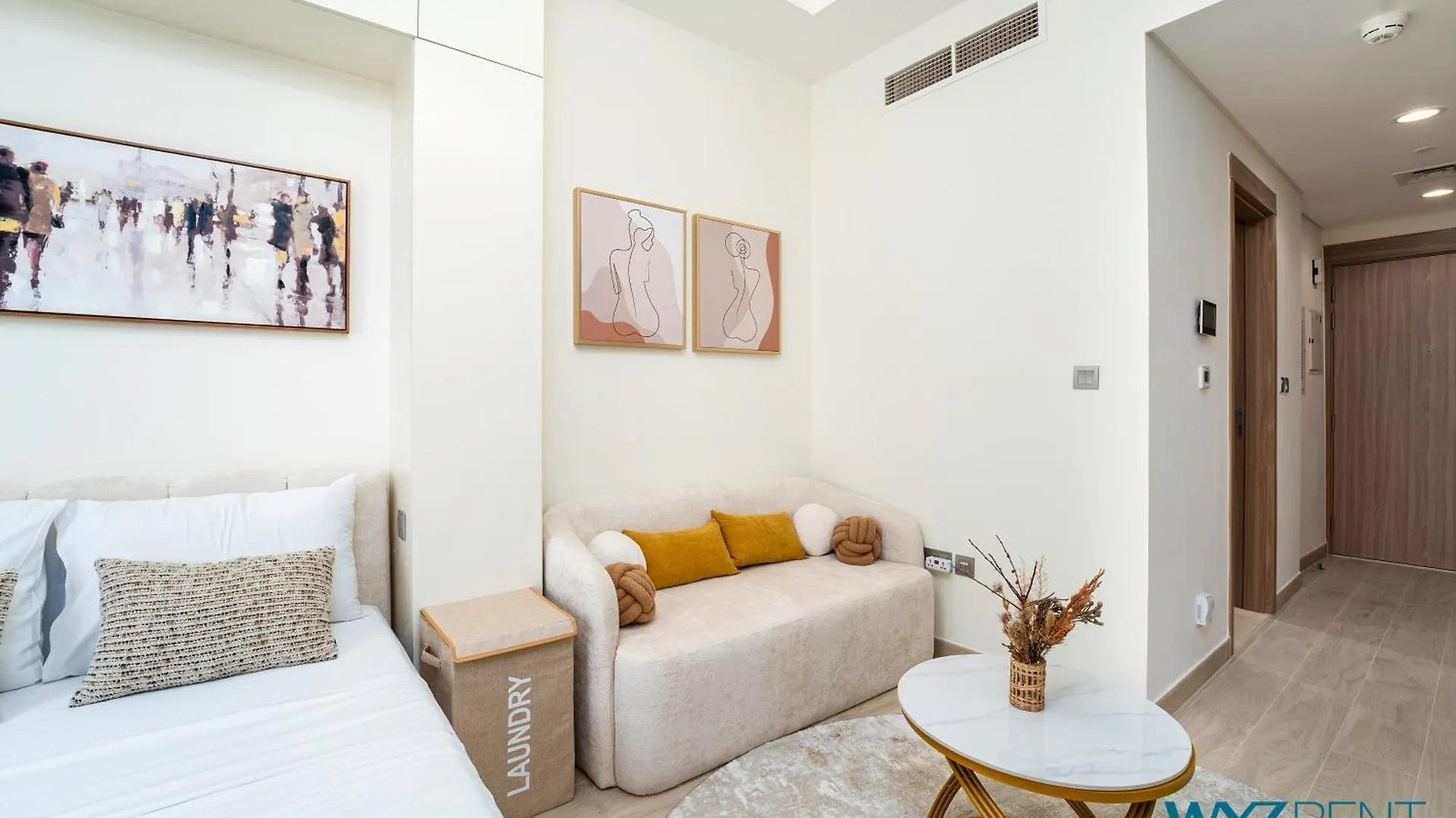 Apartment Amazing Studio In Azizi Riviera 9,City & Pool View Dubai