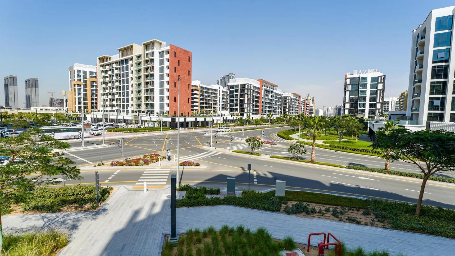 Appartement Amazing Studio In Azizi Riviera 9,City & Pool View Dubai